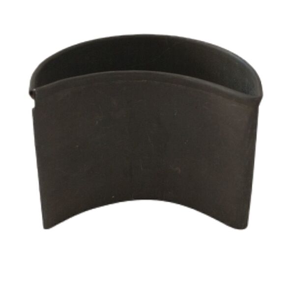 Antique Tin Crescent Moon Cookie Cutter Primitive Soldered Patina Farmhouse Vtg - Picture 5 of 12